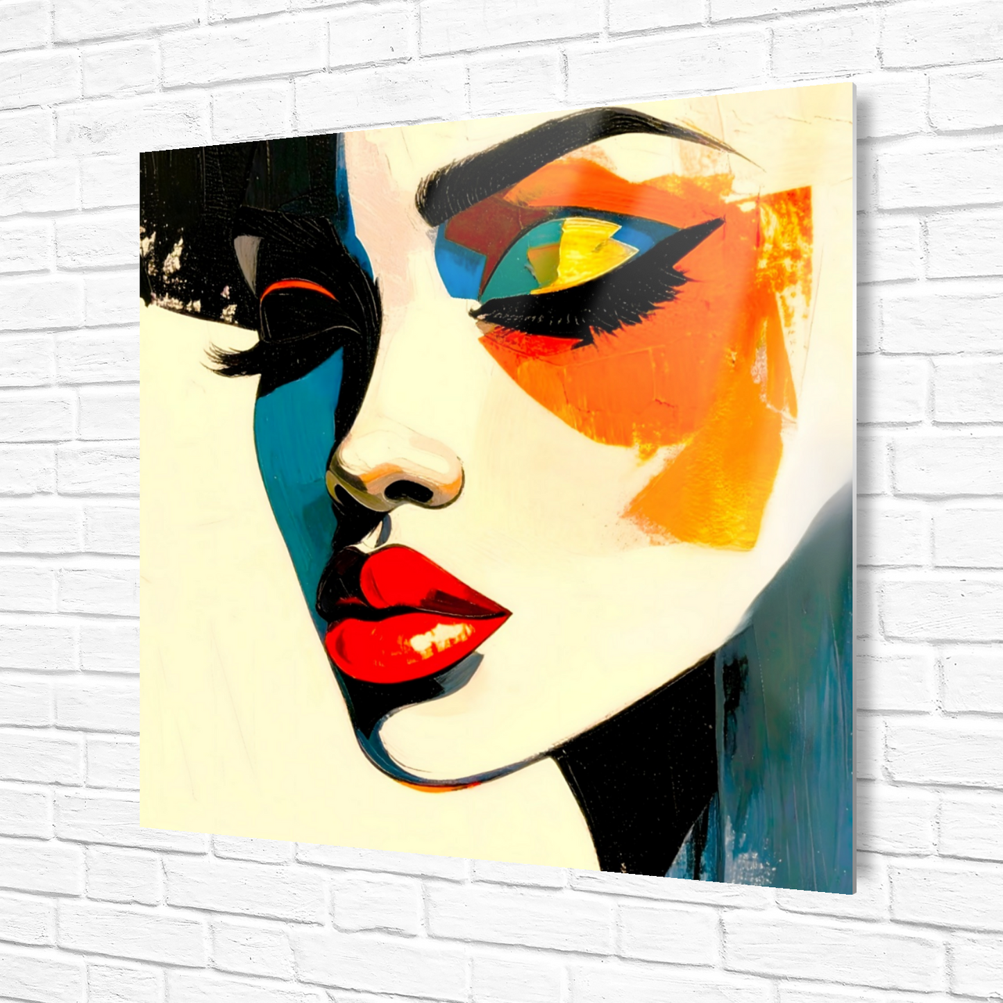 Portrait WG1, Printed On Gloss Aluminium To Enhance Colour And Detail, Unique Gift Idea, Picture Young Girl, A Gift That Will Lasts Forever...