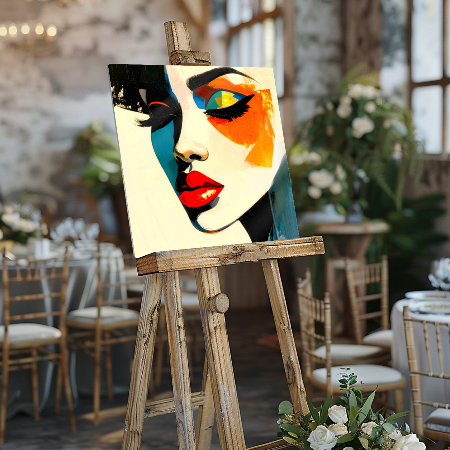 Portrait WG1, Printed On Gloss Aluminium To Enhance Colour And Detail, Unique Gift Idea, Picture Young Girl, A Gift That Will Lasts Forever...