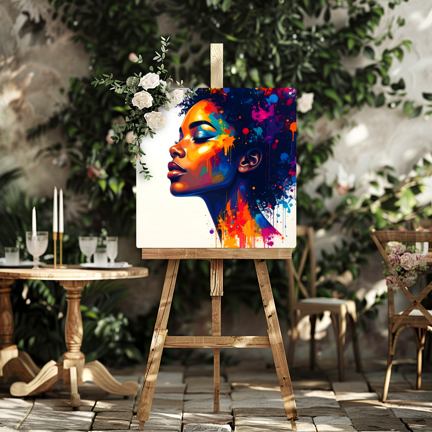 Portrait WG2, Luxury Fusion-Art Prints, Printed on Gloss Aluminium To Enhance Colour And Details, Unique Images, A Gift To Last A Lifetime...