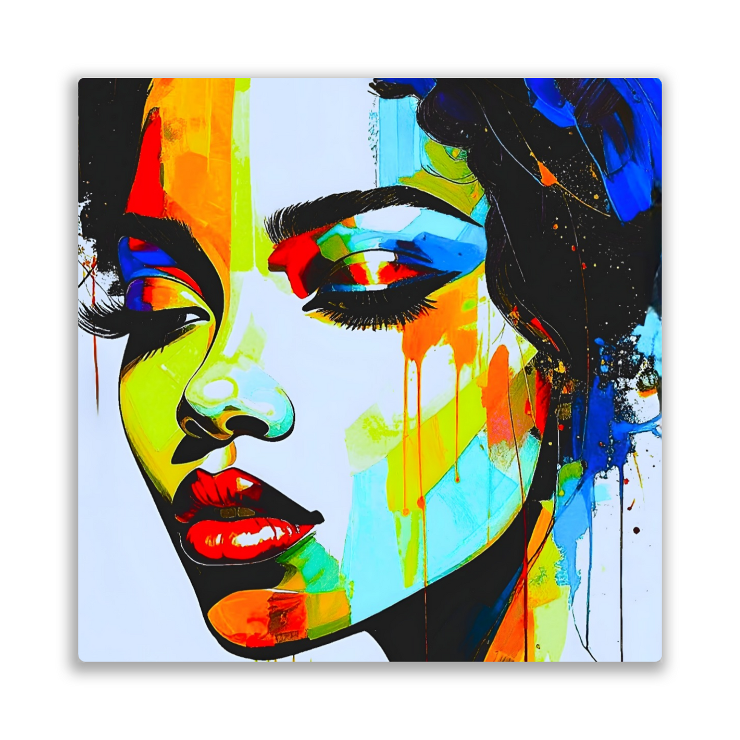 Portrait WG4, Luxury Fusion-Art Prints, Printed on Gloss Aluminium To Enhance Colour And Detail, Unique Images, A Gift To Last A Lifetime...