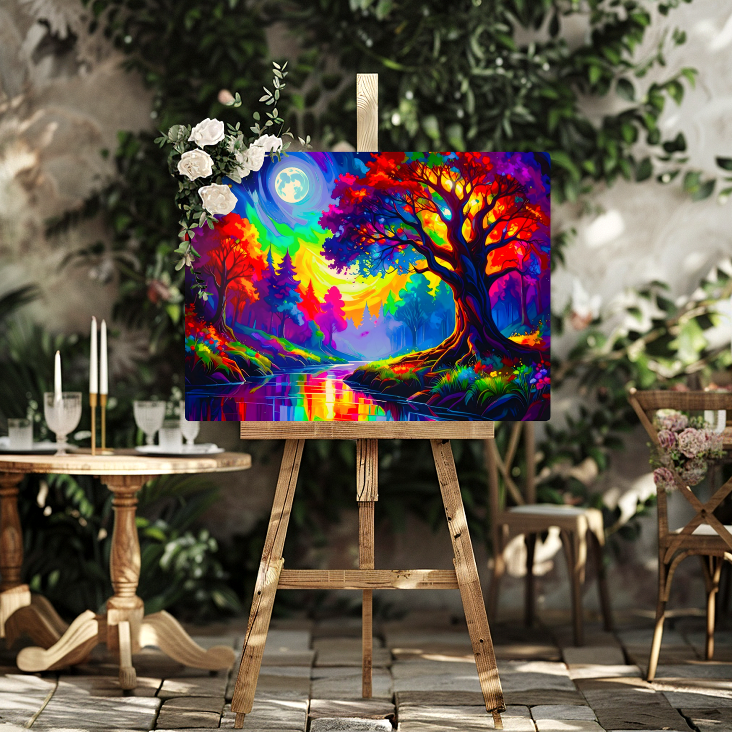 Luna Landscape LU1, Luxury Fusion-Art Print, Printed on Gloss Aluminium To Enhance Colour And Details, Unique Images, A Gift To Last A Lifetime...