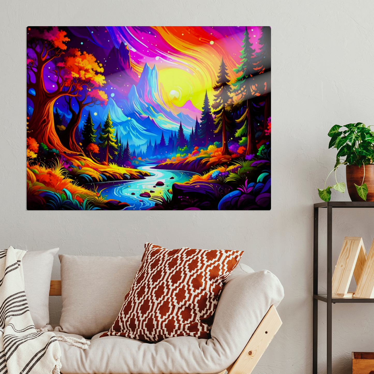 Luna Landscape 2, Printed On High Gloss Aluminium To Enhance Colours And Detail, Unique Images, A Gift To Last A Lifetime...