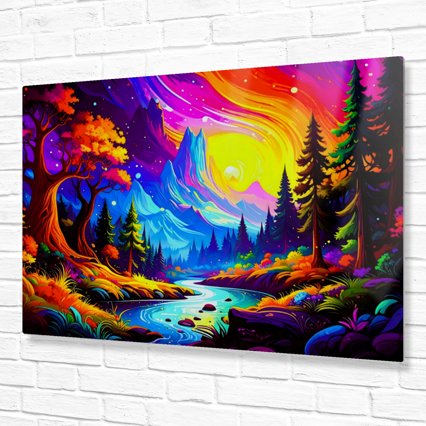 Luna Landscape 2, Printed On High Gloss Aluminium To Enhance Colours And Detail, Unique Images, A Gift To Last A Lifetime...