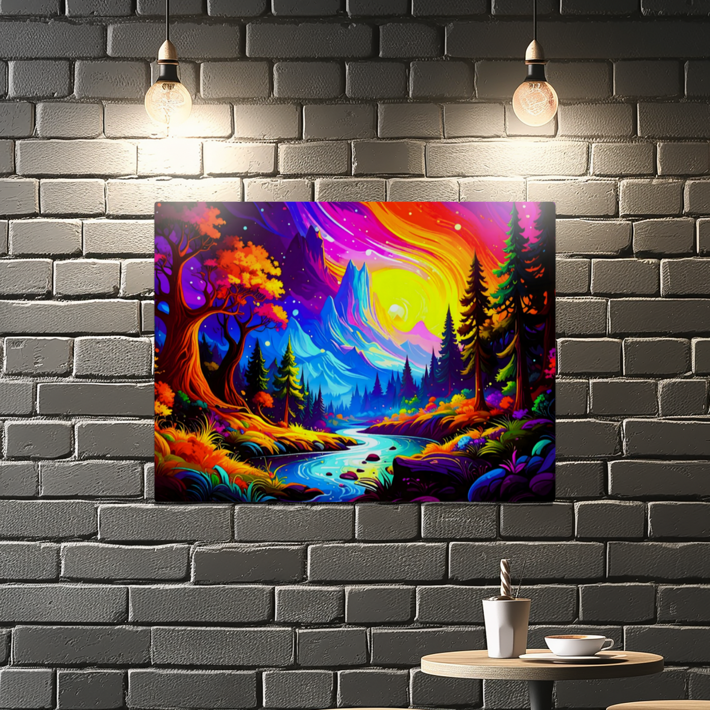 Luna Landscape 2, Printed On High Gloss Aluminium To Enhance Colours And Detail, Unique Images, A Gift To Last A Lifetime...
