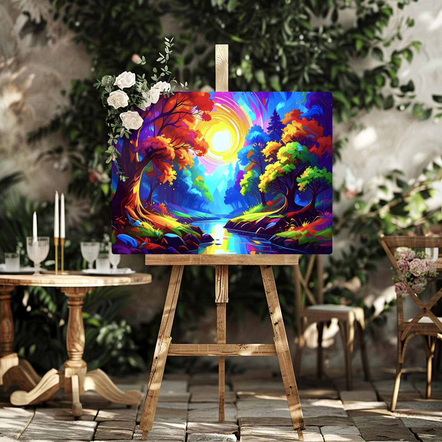 Luna Landscape LU3, The Luxury Of A Fusion-Art Prints, Printed on Gloss Aluminium To Enhance Colour And Details, A Gift To Last A Lifetime...