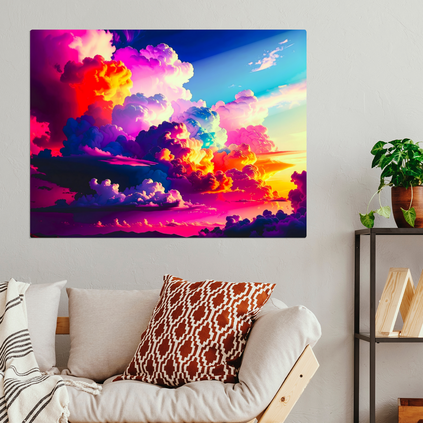 Amazing Clouds AC1, Printed on Gloss Aluminium To Enhance Colour And Details, Great Gift, Unique Images, A Gift To Last A Lifetime...