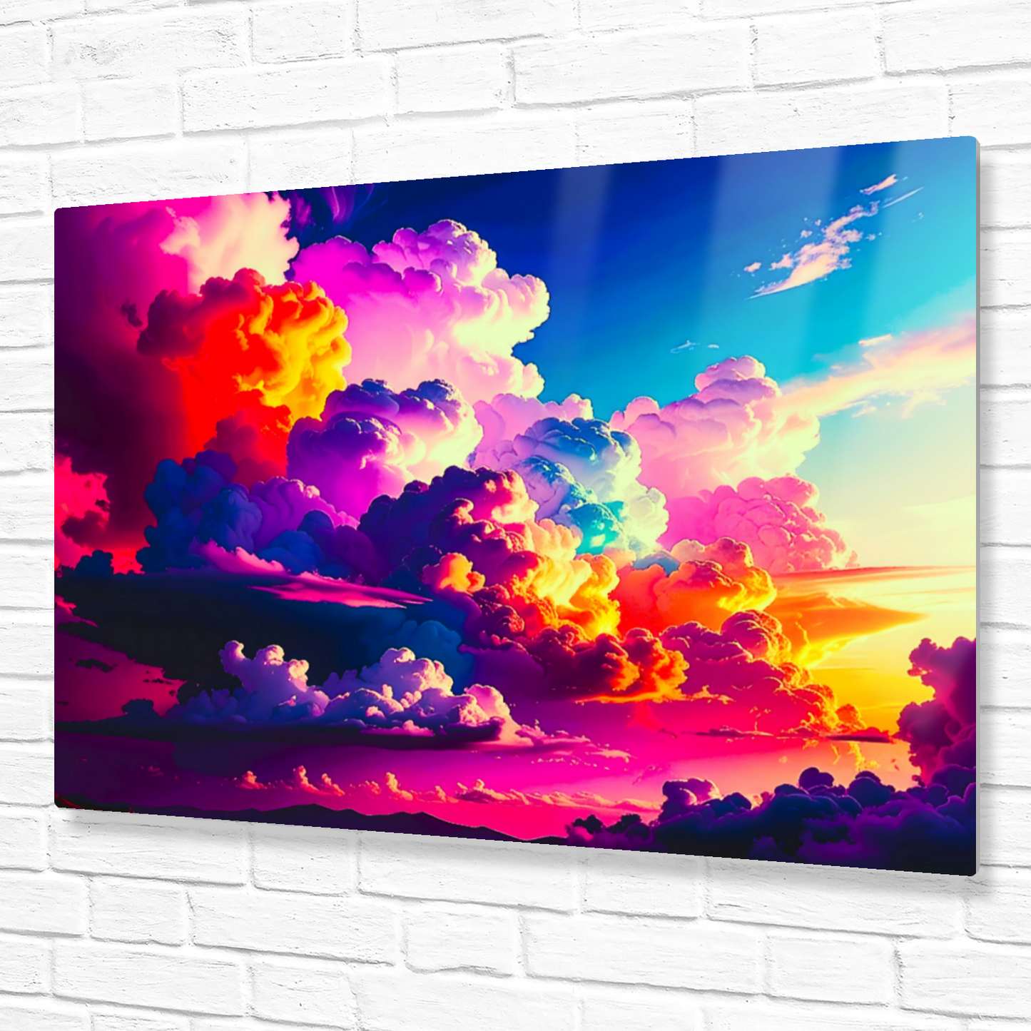 Amazing Clouds AC1, Printed on Gloss Aluminium To Enhance Colour And Details, Great Gift, Unique Images, A Gift To Last A Lifetime...
