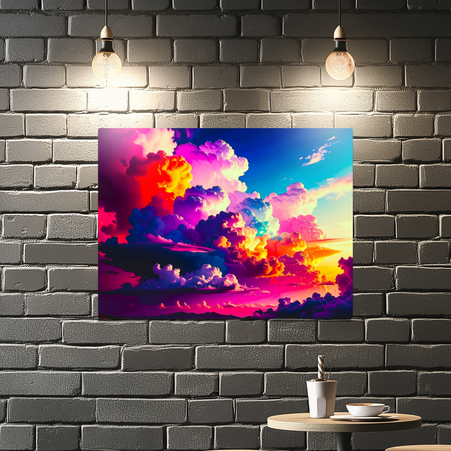 Amazing Clouds AC1, Printed on Gloss Aluminium To Enhance Colour And Details, Great Gift, Unique Images, A Gift To Last A Lifetime...