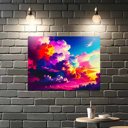 Amazing Clouds AC1,  Printed on Gloss Aluminium To Enhance Colour And Details, Unique Print, An Enduring Gift...