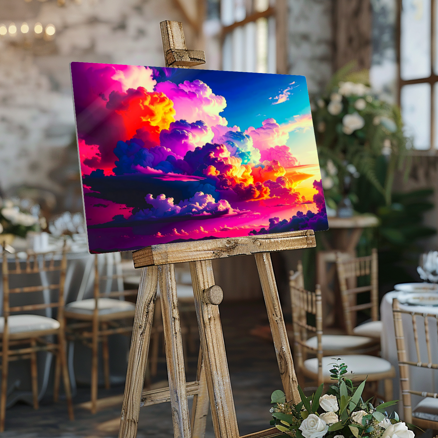 Amazing Clouds AC1, Printed on Gloss Aluminium To Enhance Colour And Details, Great Gift, Unique Images, A Gift To Last A Lifetime...