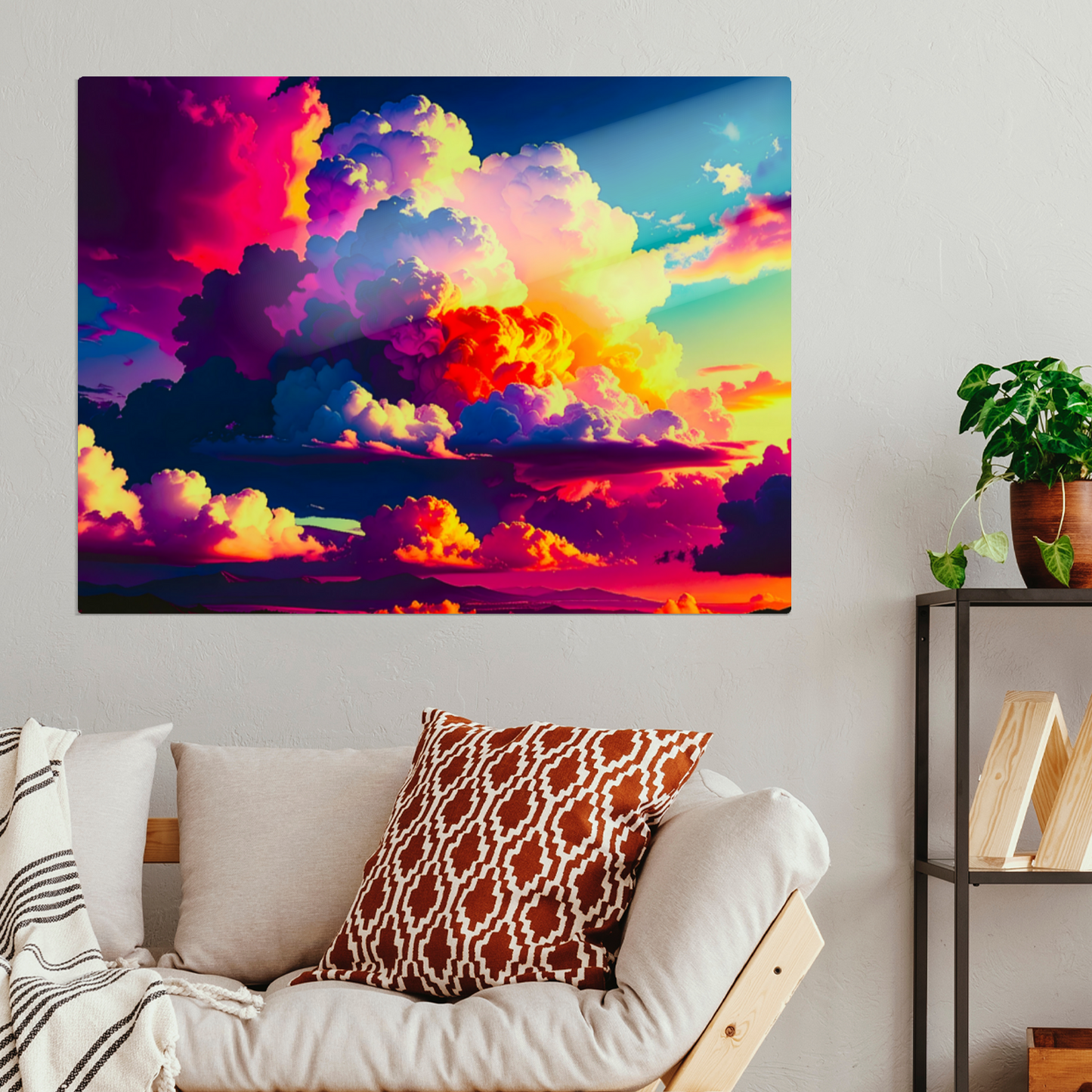 Amazing Clouds AC2, Printed on Gloss Aluminium To Enhance Colour And Details, Great Gift, Unique Images, A Gift To Last A Lifetime...
