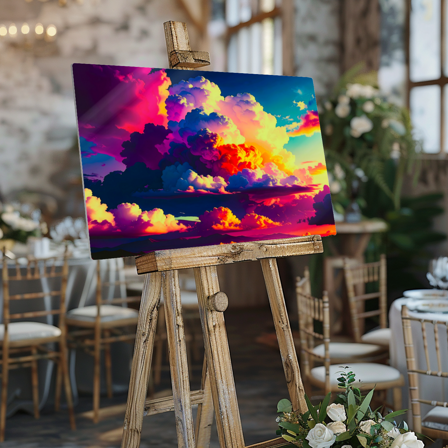 Amazing Clouds AC2, Printed on Gloss Aluminium To Enhance Colour And Details, Great Gift, Unique Images, A Gift To Last A Lifetime...
