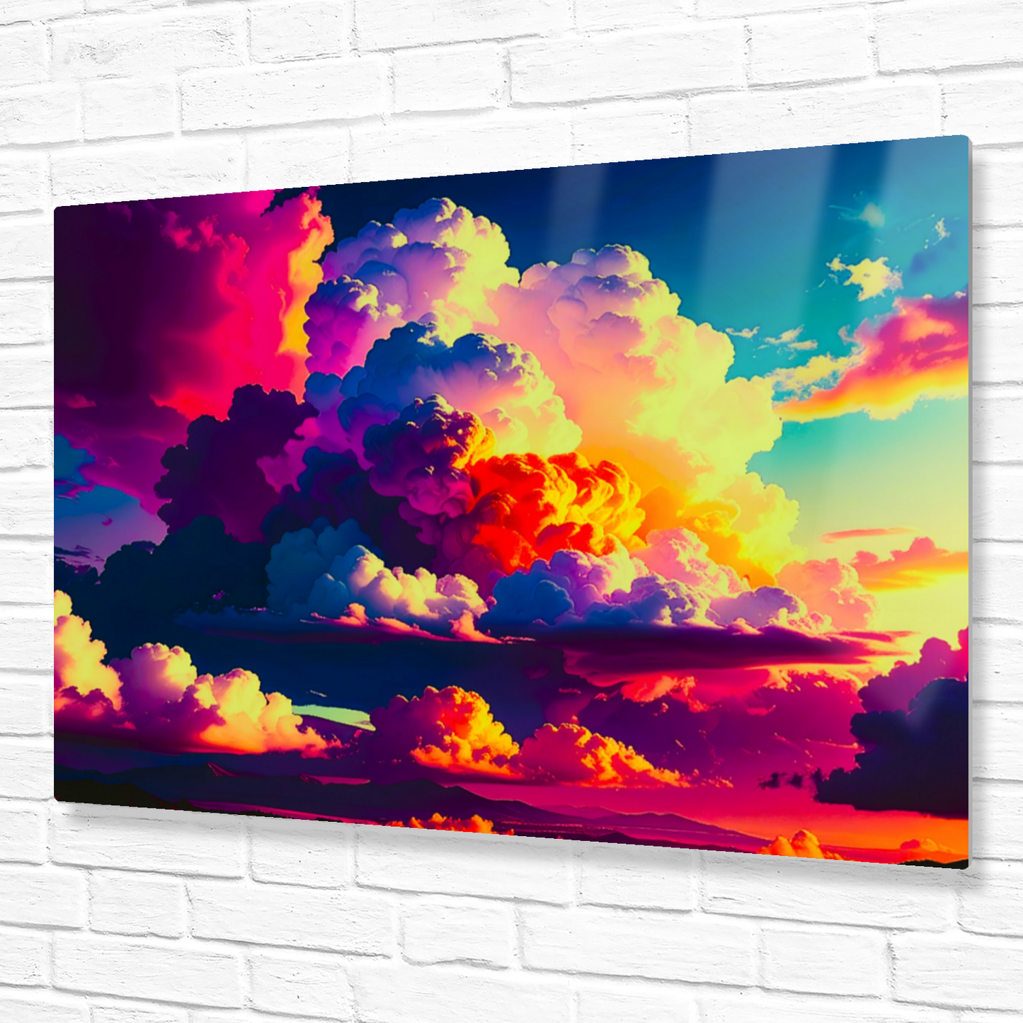 Amazing Clouds AC2, Printed on Gloss Aluminium To Enhance Colour And Details, Great Gift, Unique Images, A Gift To Last A Lifetime...
