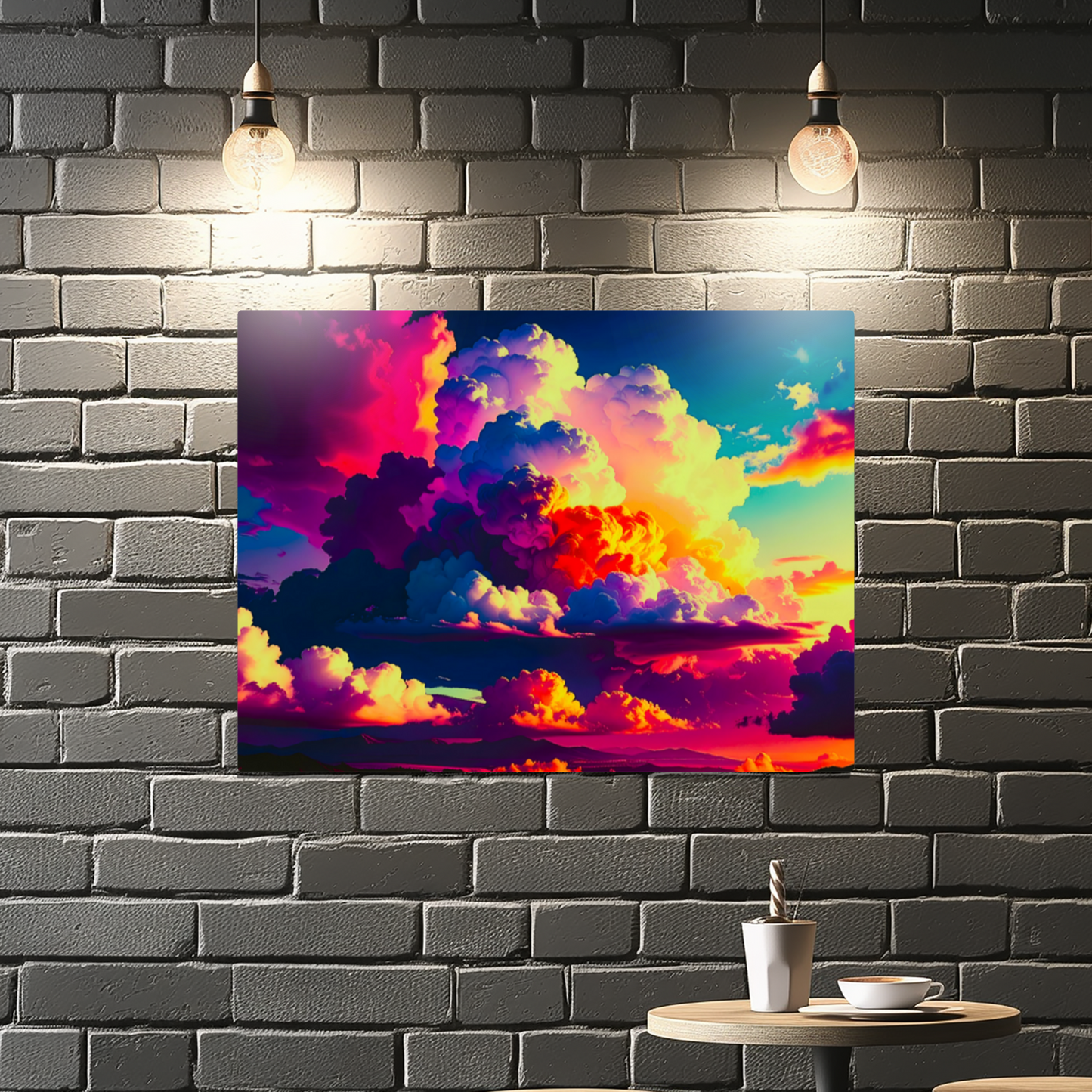 Amazing Clouds AC2, Printed on Gloss Aluminium To Enhance Colour And Details, Great Gift, Unique Images, A Gift To Last A Lifetime...
