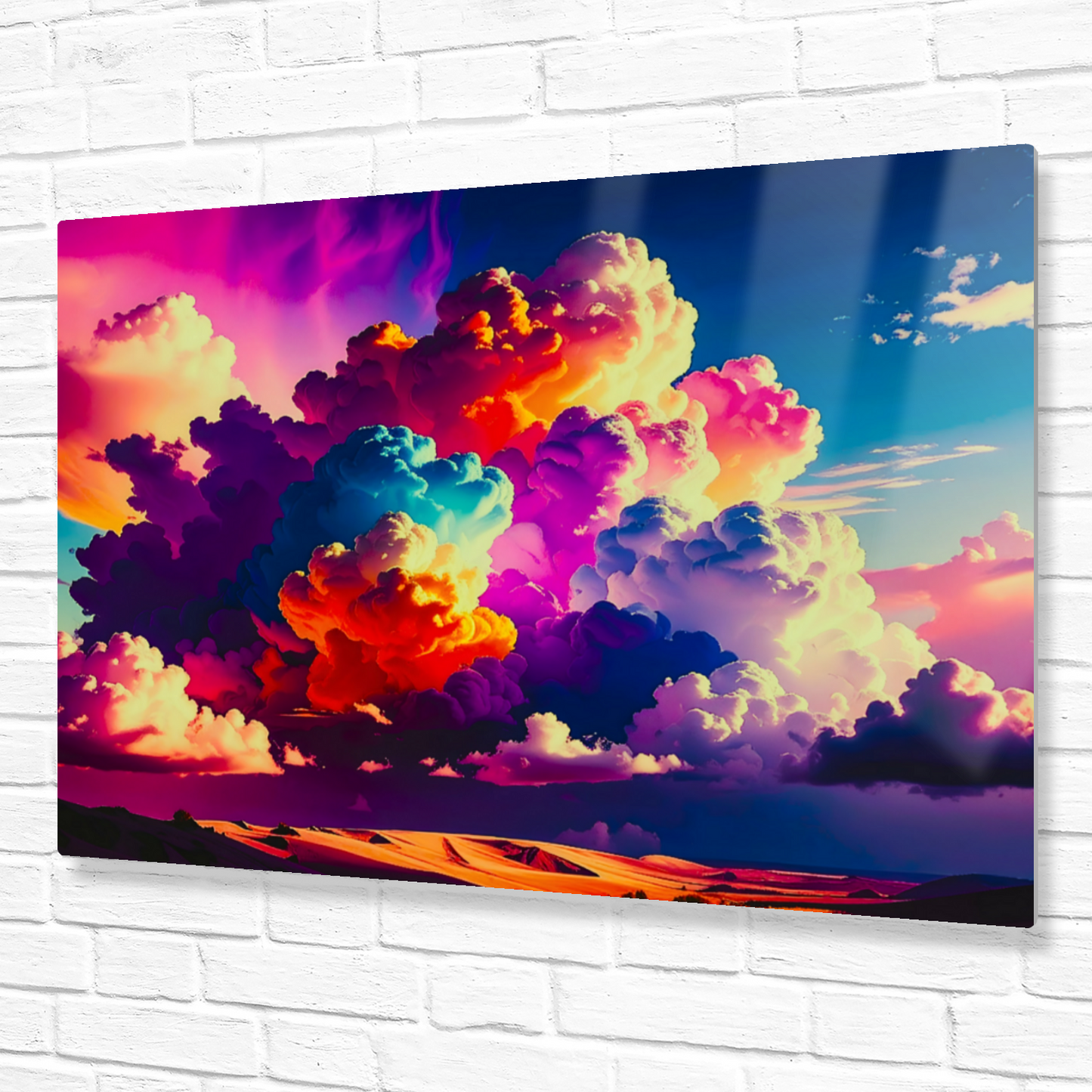 Amazing Clouds AC4, Fusion-Art Prints, Printed on Gloss Aluminium To Enhance Colour And Details, Unique Images, A Gift To Last A Lifetime..