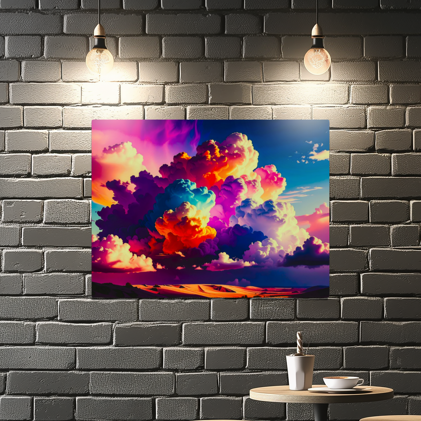 Amazing Clouds AC4, Fusion-Art Prints, Printed on Gloss Aluminium To Enhance Colour And Details, Unique Images, A Gift To Last A Lifetime..