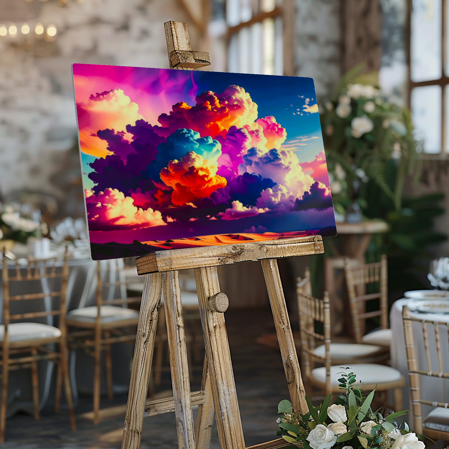 Amazing Clouds AC4, Fusion-Art Prints, Printed on Gloss Aluminium To Enhance Colour And Details, Unique Images, A Gift To Last A Lifetime..