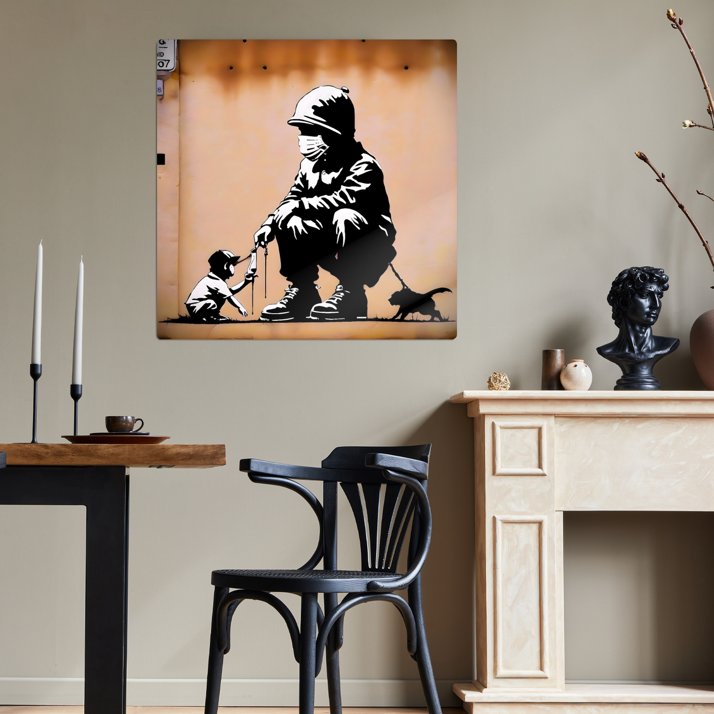 In The Style Of - BA6, Printed on Gloss Aluminium To Enhance Colour And Details, Gift Ideas, Unique Images, A Gift To Last A Lifetime...