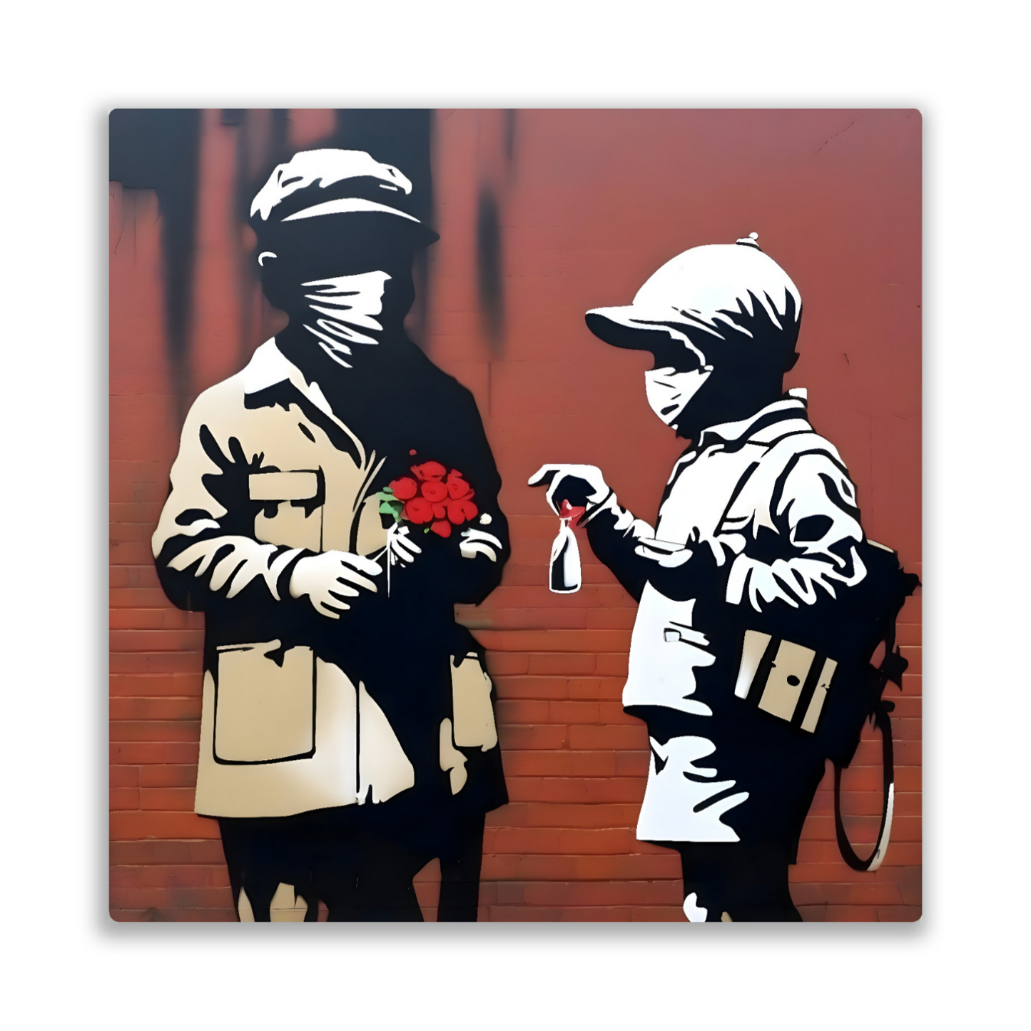 Street Style BA7, Printed On Gloss Aluminium To Enhances Colours And Detail, Unique Print, An enduring gift...