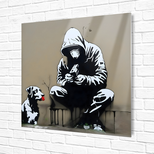 Street Style BA4, Printed on Gloss Aluminium To Enhance Colour And Details, Unique Print, An enduring gift...