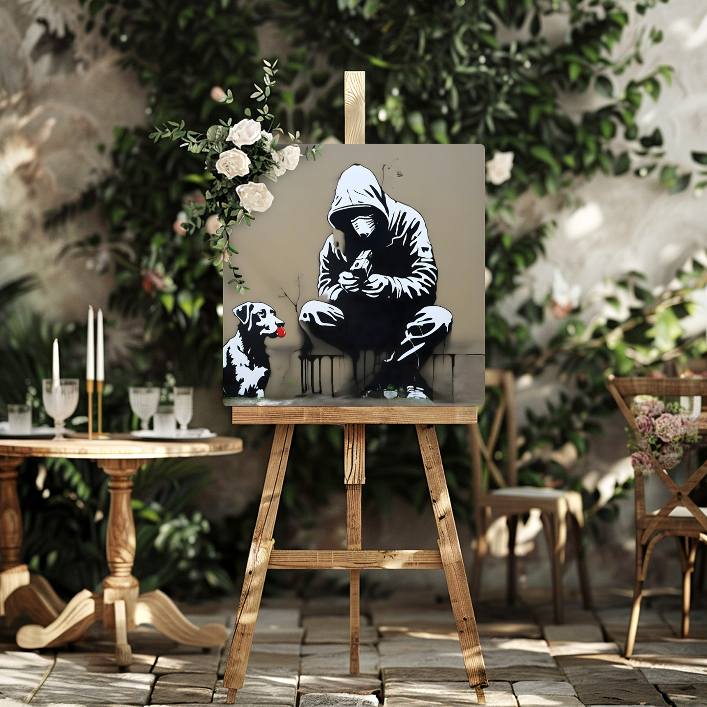 Street Style BA4, Printed on Gloss Aluminium To Enhance Colour And Details, Unique Print, An enduring gift...