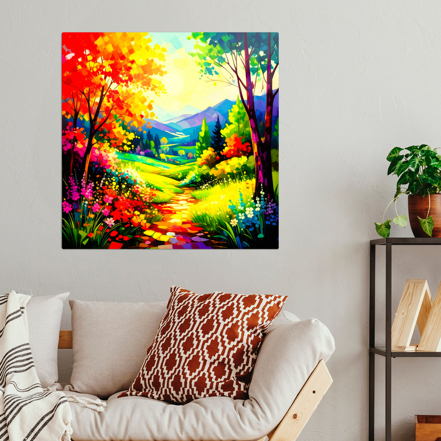 Landscape LS1, Fusion-Art Print, Printed on Gloss Aluminium To Enhance Colour And Details, A Gift To Last A Lifetime...