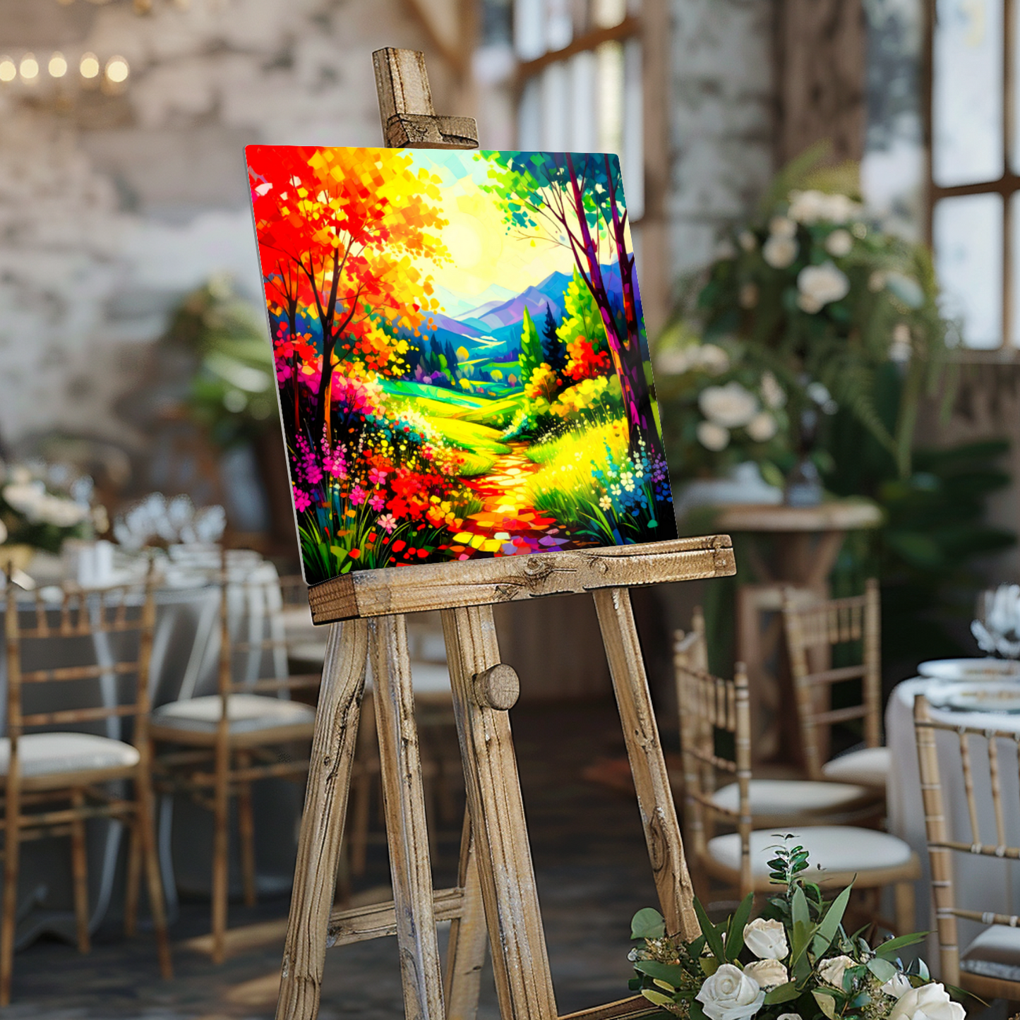 Landscape LS1, Fusion-Art Print, Printed on Gloss Aluminium To Enhance Colour And Details, A Gift To Last A Lifetime...
