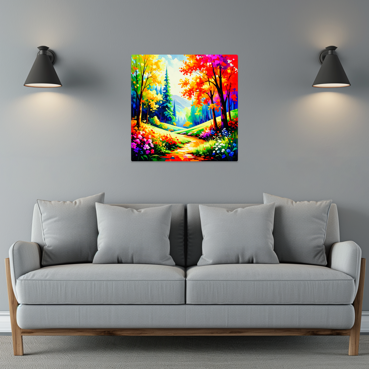 Landscape LS2, Fusion-Art Prints, Printed on Gloss Aluminium To Enhance Colour And Detail, A Gift To Last A Lifetime...