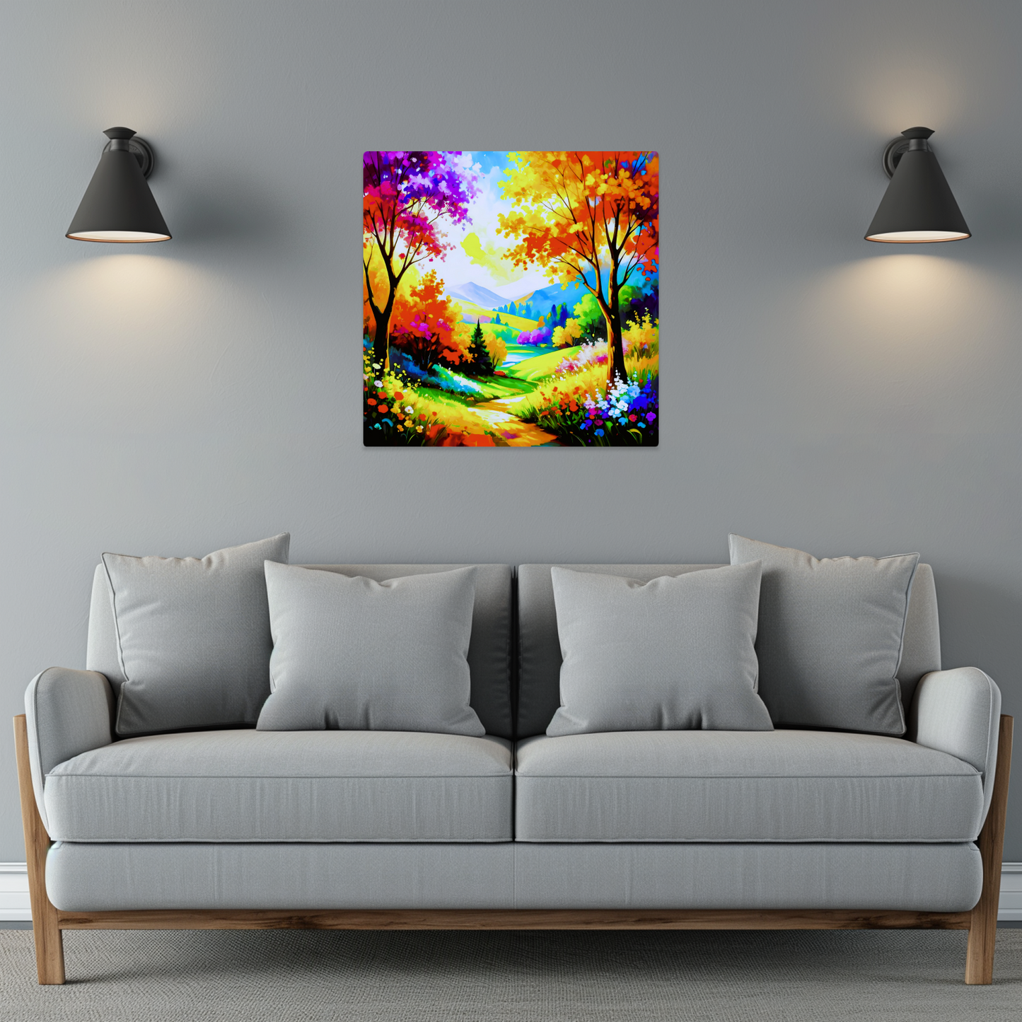 Landscape LS3, Fusion-Art Prints, Printed on Gloss Aluminium To Enhance Colour And Details, A Gift To Last A Lifetime...