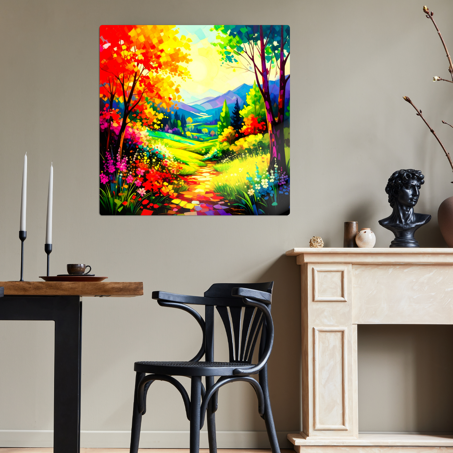 Landscape LS4, Fusion-Art Prints, Printed on Gloss Aluminium To Enhance Colour And Details, A Gift To Last A Lifetime...