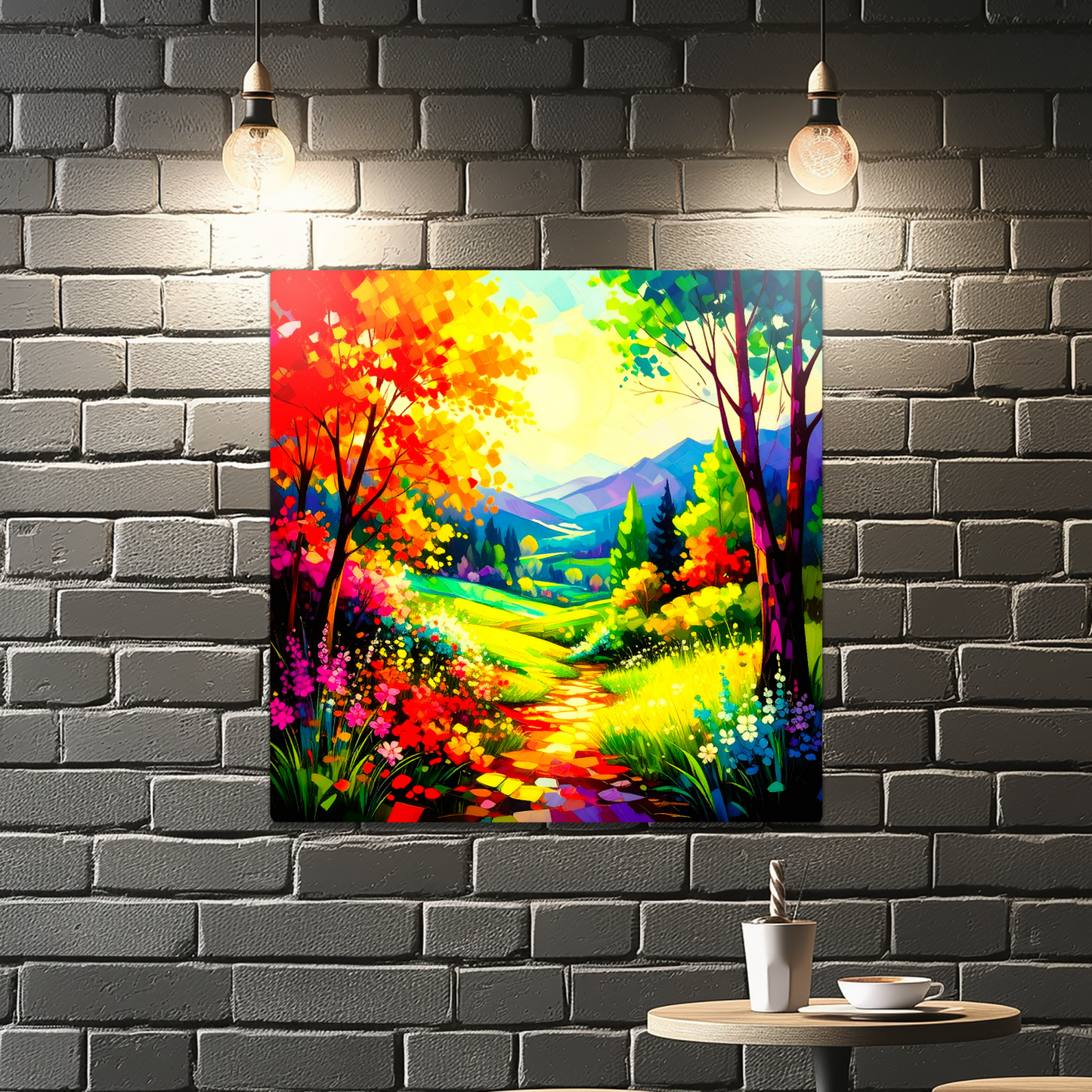 Landscape LS4, Fusion-Art Prints, Printed on Gloss Aluminium To Enhance Colour And Details, A Gift To Last A Lifetime...