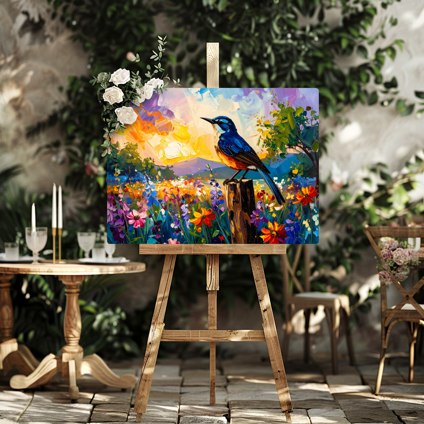 Wren, Fusion-Art Prints, Printed on Gloss Aluminium To Enhance Colour And Details, Great Gift Idea, Unique Image, A Gift To Last A Lifetime...