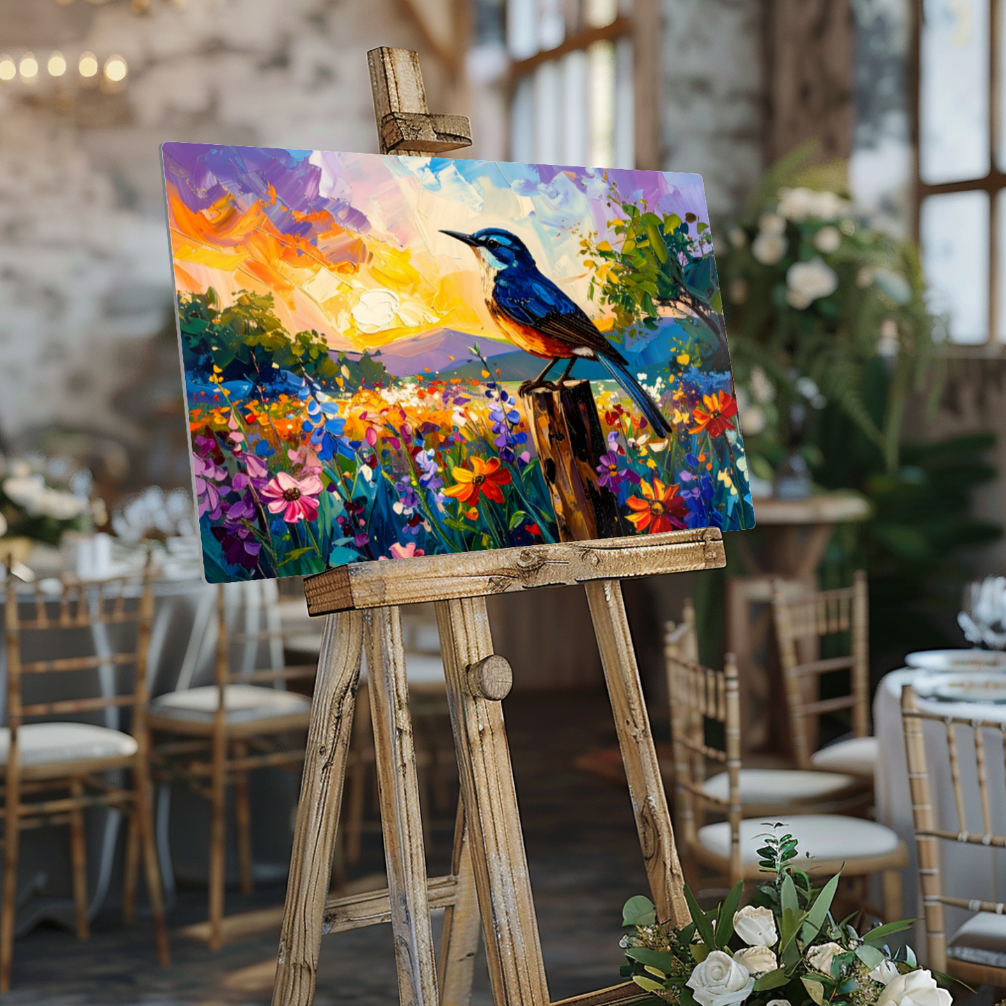 Wren, Fusion-Art Prints, Printed on Gloss Aluminium To Enhance Colour And Details, Great Gift Idea, Unique Image, A Gift To Last A Lifetime...