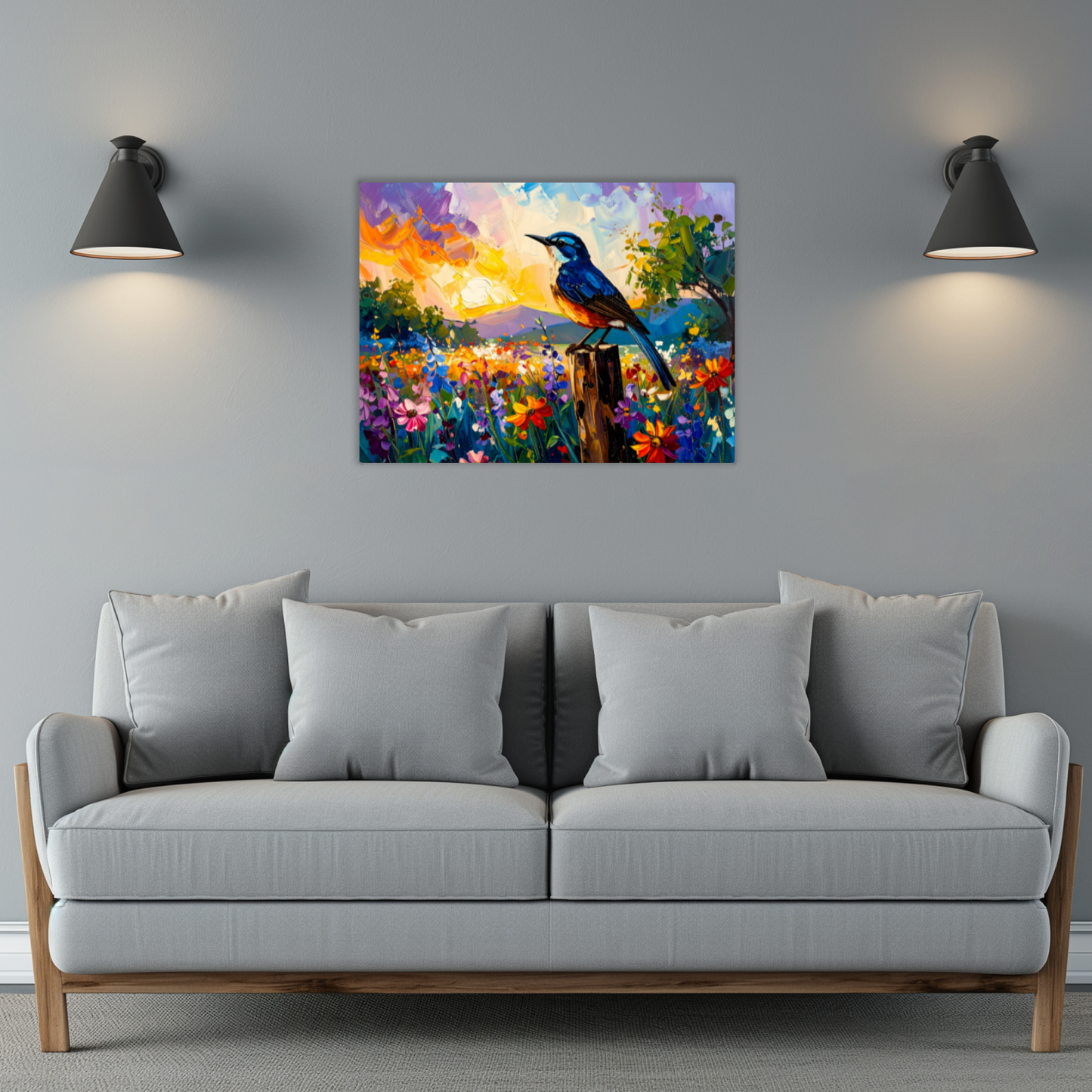 Wren, Fusion-Art Prints, Printed on Gloss Aluminium To Enhance Colour And Details, Great Gift Idea, Unique Image, A Gift To Last A Lifetime...