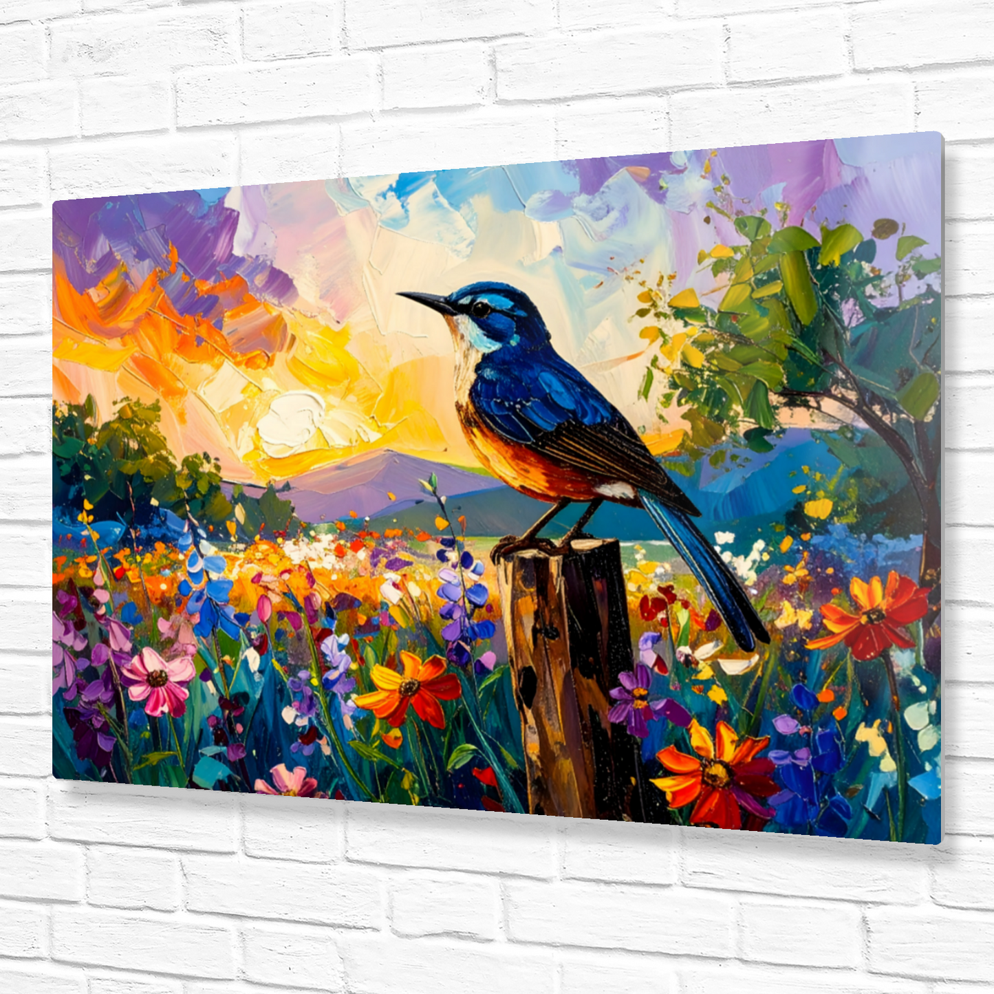 Wren, Fusion-Art Prints, Printed on Gloss Aluminium To Enhance Colour And Details, Great Gift Idea, Unique Image, A Gift To Last A Lifetime...