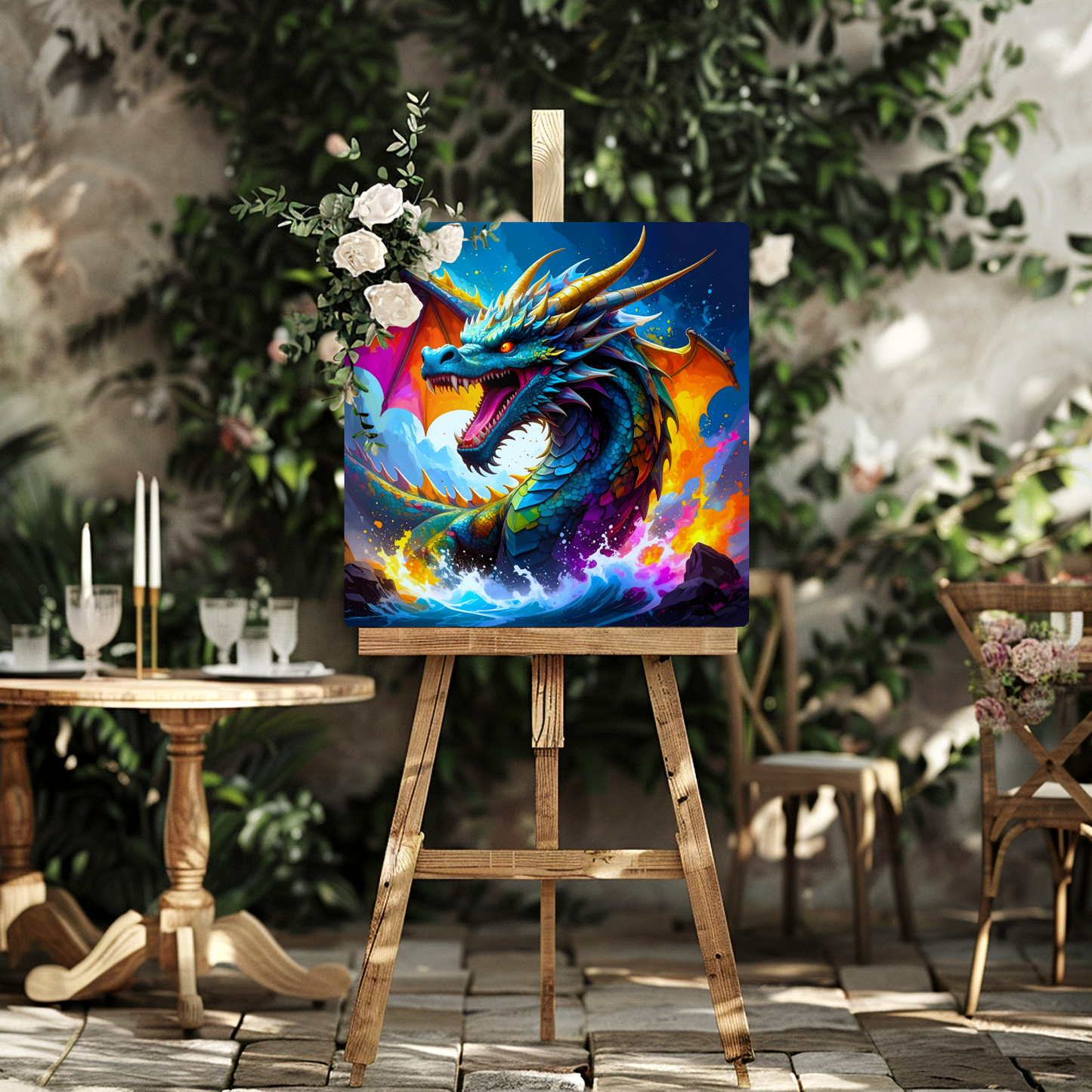 Dragon D8, Fusion-Art Prints, Printed on Gloss Aluminium To Enhance Colour And Details, Unique Images, A Gift To Last A Lifetime...