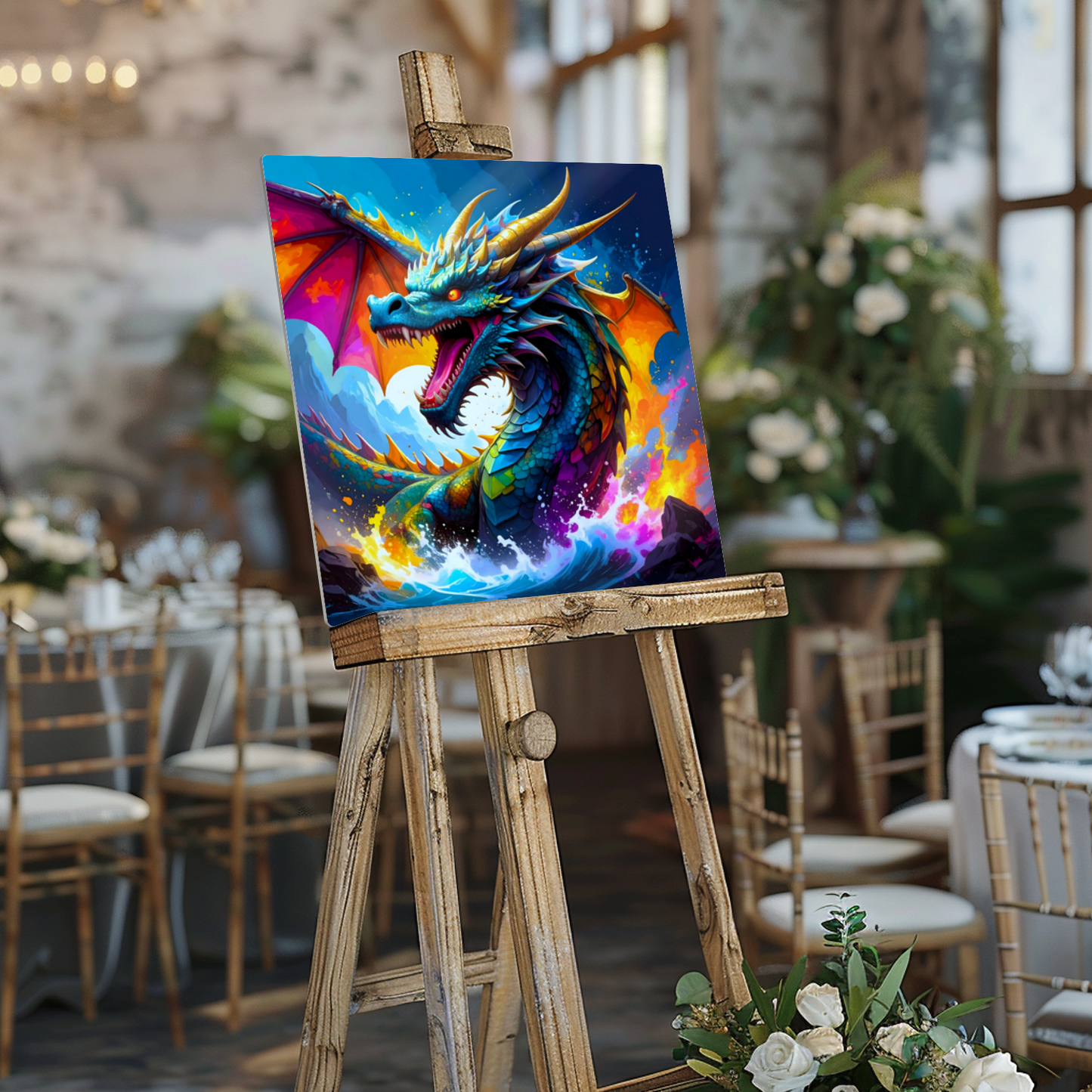 Dragon D8, Fusion-Art Prints, Printed on Gloss Aluminium To Enhance Colour And Details, Unique Images, A Gift To Last A Lifetime...