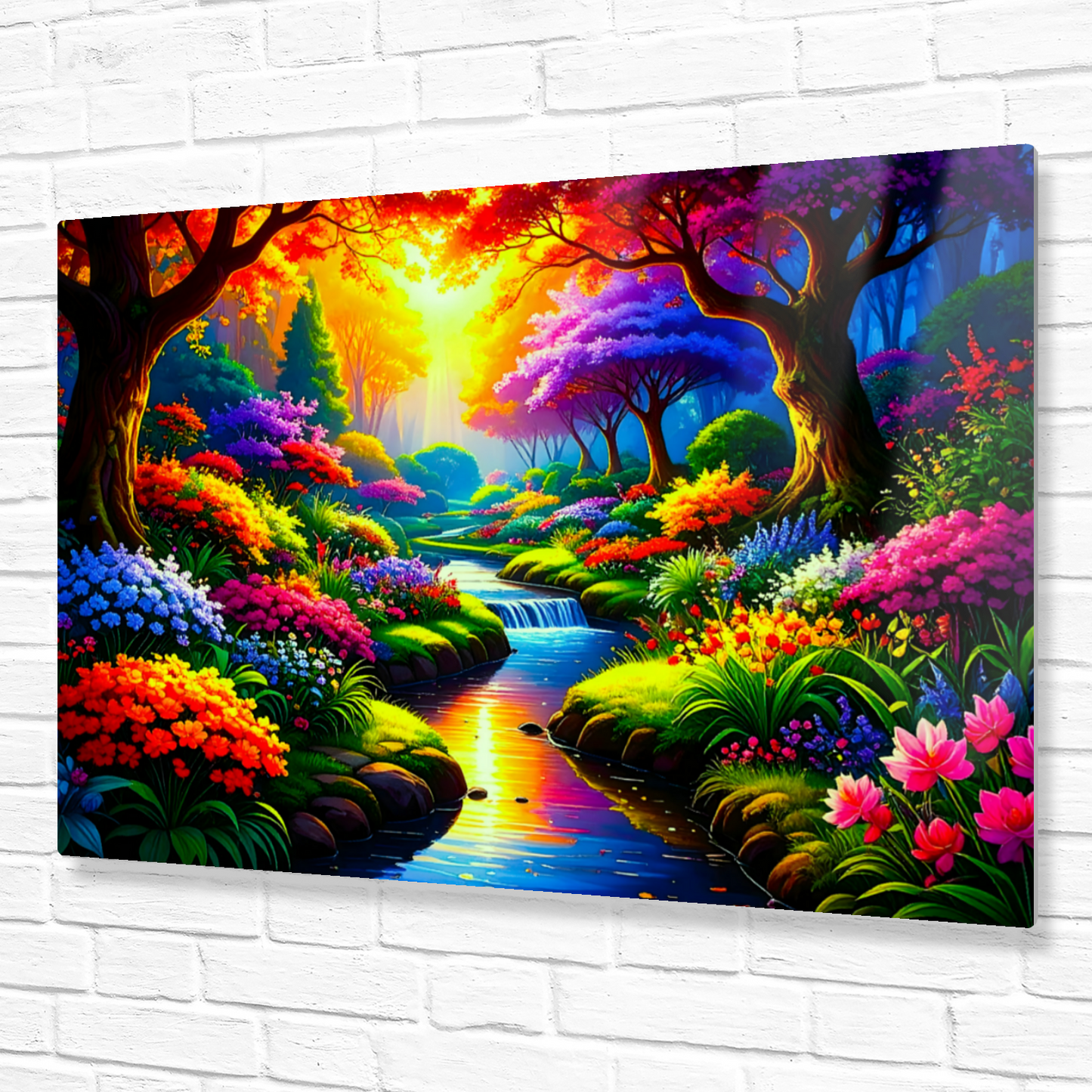 Dream Garden 1, Printed On High Gloss Aluminium To Enhance Colour And Details, A Gift To Last A Lifetime...