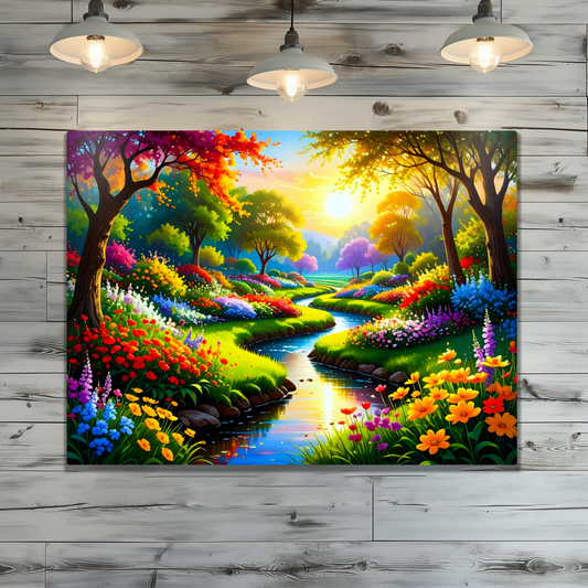Dream Garden 2, Printed On High Gloss Aluminium To Enhance Colour And Details, A Gift To Last A Lifetime...