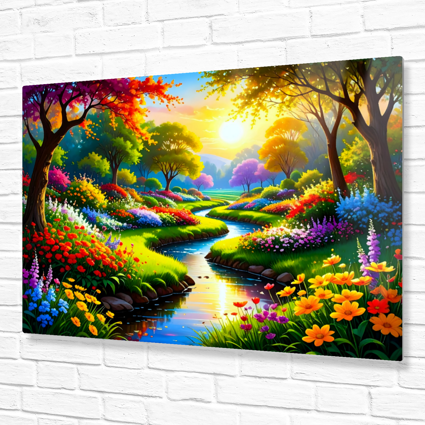 Dream Garden 2, Printed On High Gloss Aluminium To Enhance Colour And Details, A Gift To Last A Lifetime...