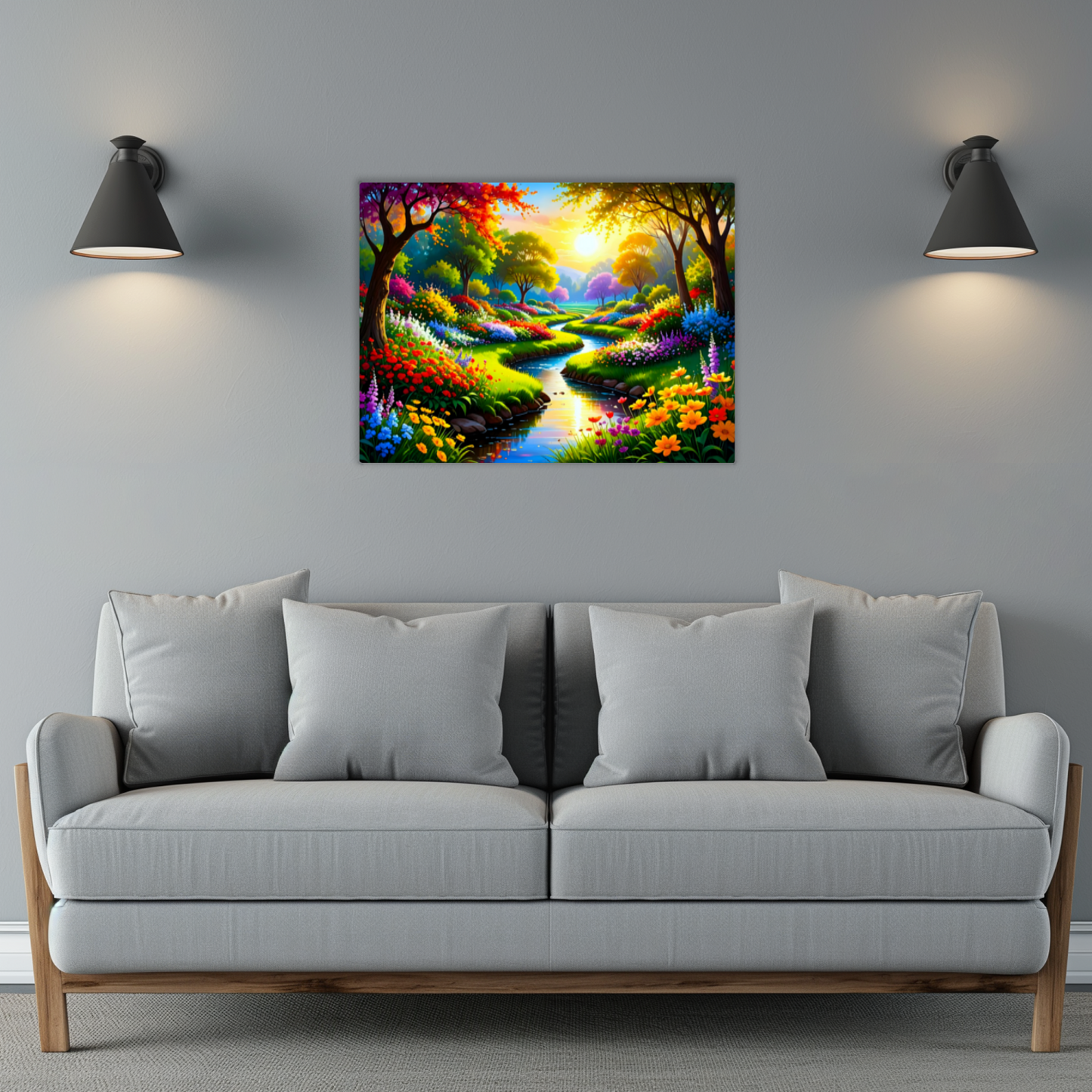 Dream Garden 2, Printed On High Gloss Aluminium To Enhance Colour And Details, A Gift To Last A Lifetime...