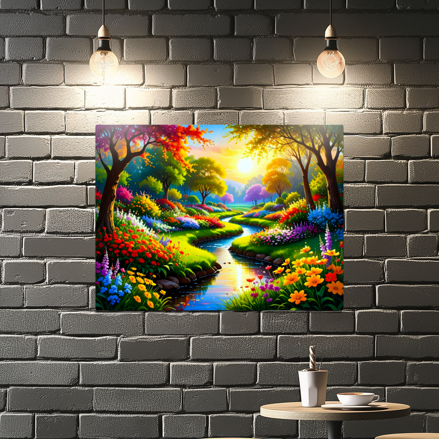 Dream Garden 2, Printed On High Gloss Aluminium To Enhance Colour And Details, A Gift To Last A Lifetime...
