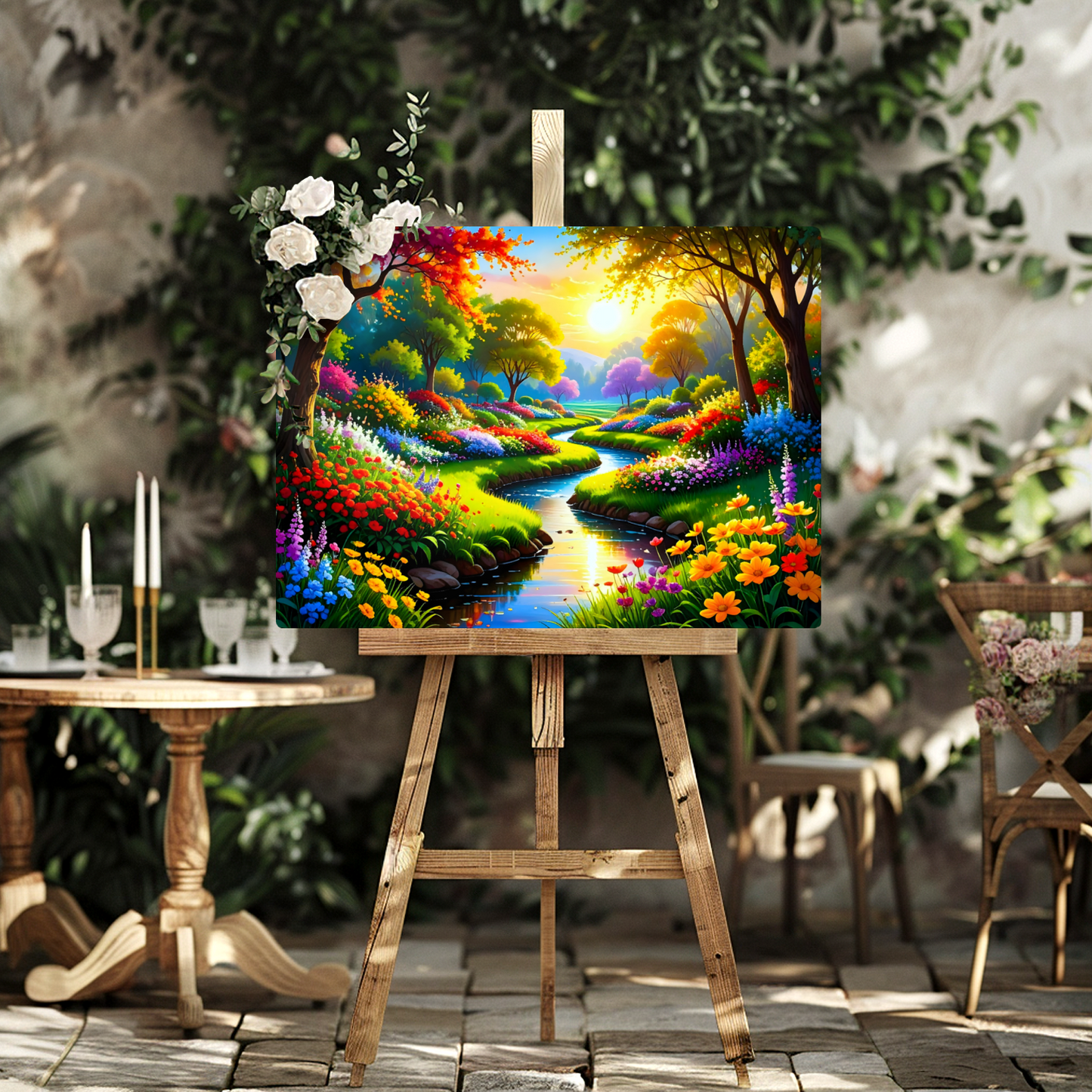 Dream Garden 2, Printed On High Gloss Aluminium To Enhance Colour And Details, A Gift To Last A Lifetime...