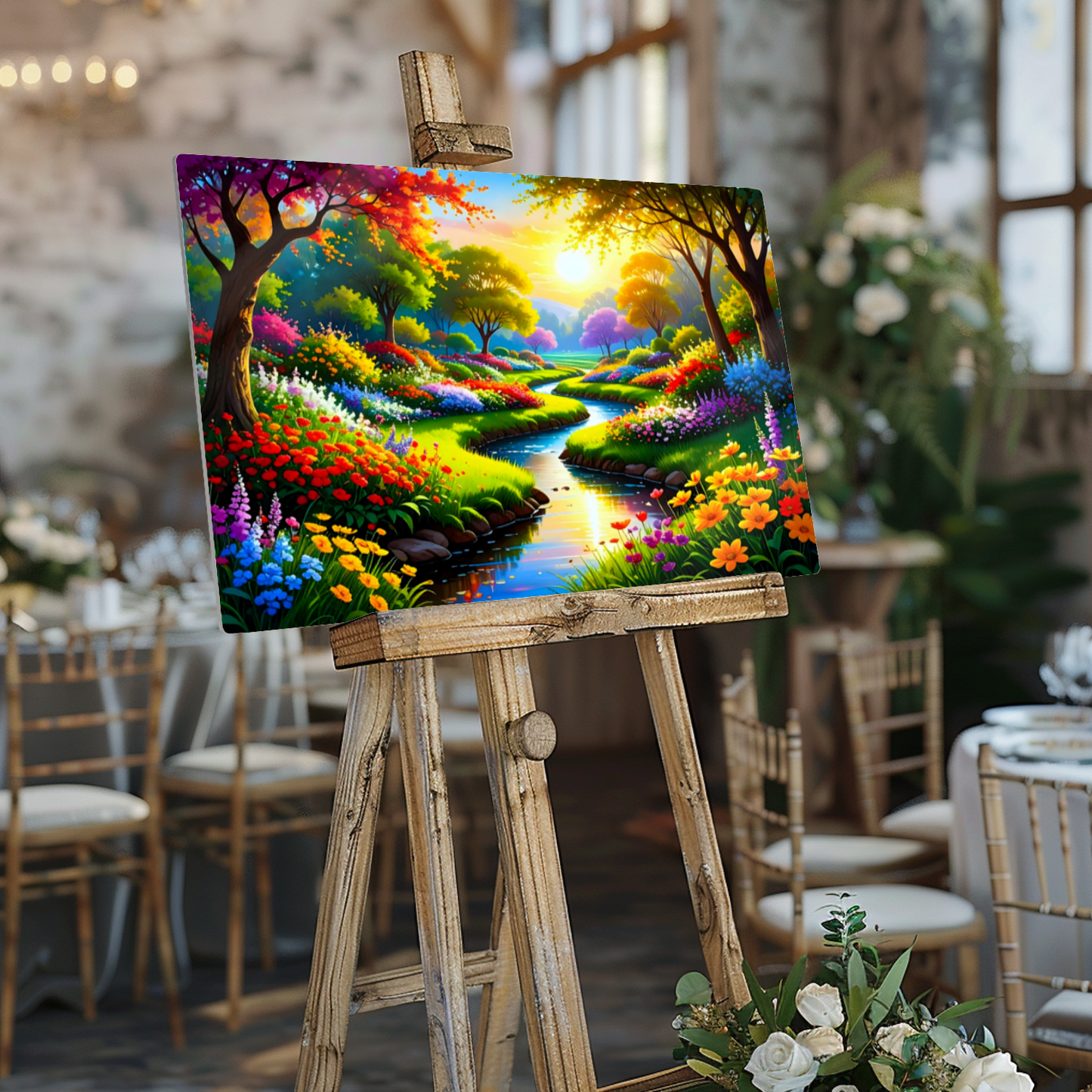 Dream Garden 2, Printed On High Gloss Aluminium To Enhance Colour And Details, A Gift To Last A Lifetime...