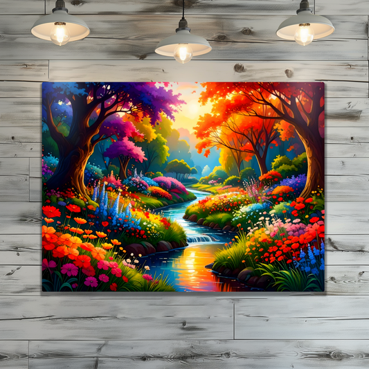 Dream Garden 3, Printed On High Gloss Aluminium To Enhance Colour And Details, A Gift To Last A Lifetime...