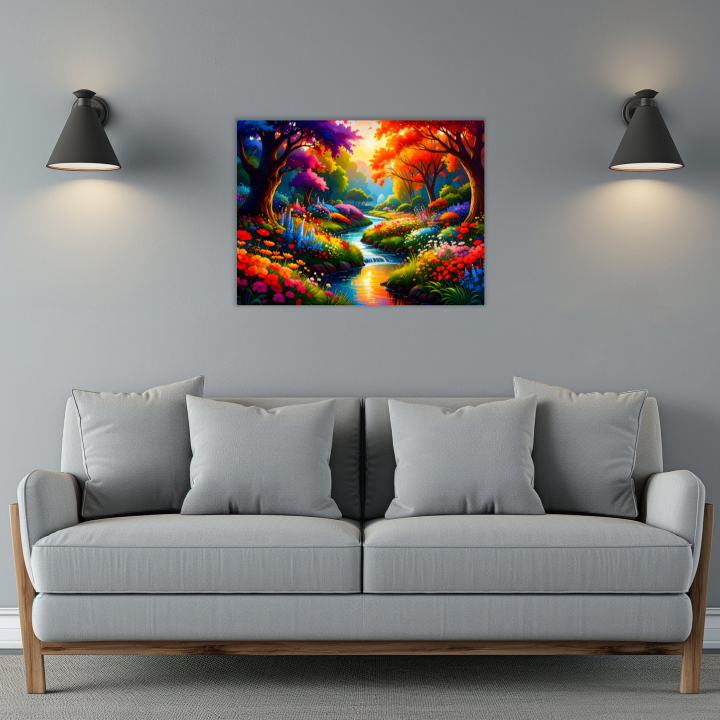 Dream Garden 3, Printed On High Gloss Aluminium To Enhance Colour And Details, A Gift To Last A Lifetime...