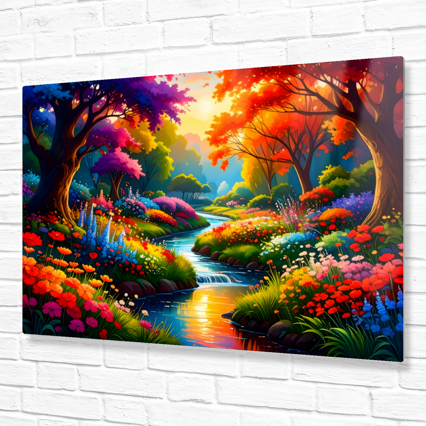 Dream Garden 3, Printed On High Gloss Aluminium To Enhance Colour And Details, A Gift To Last A Lifetime...