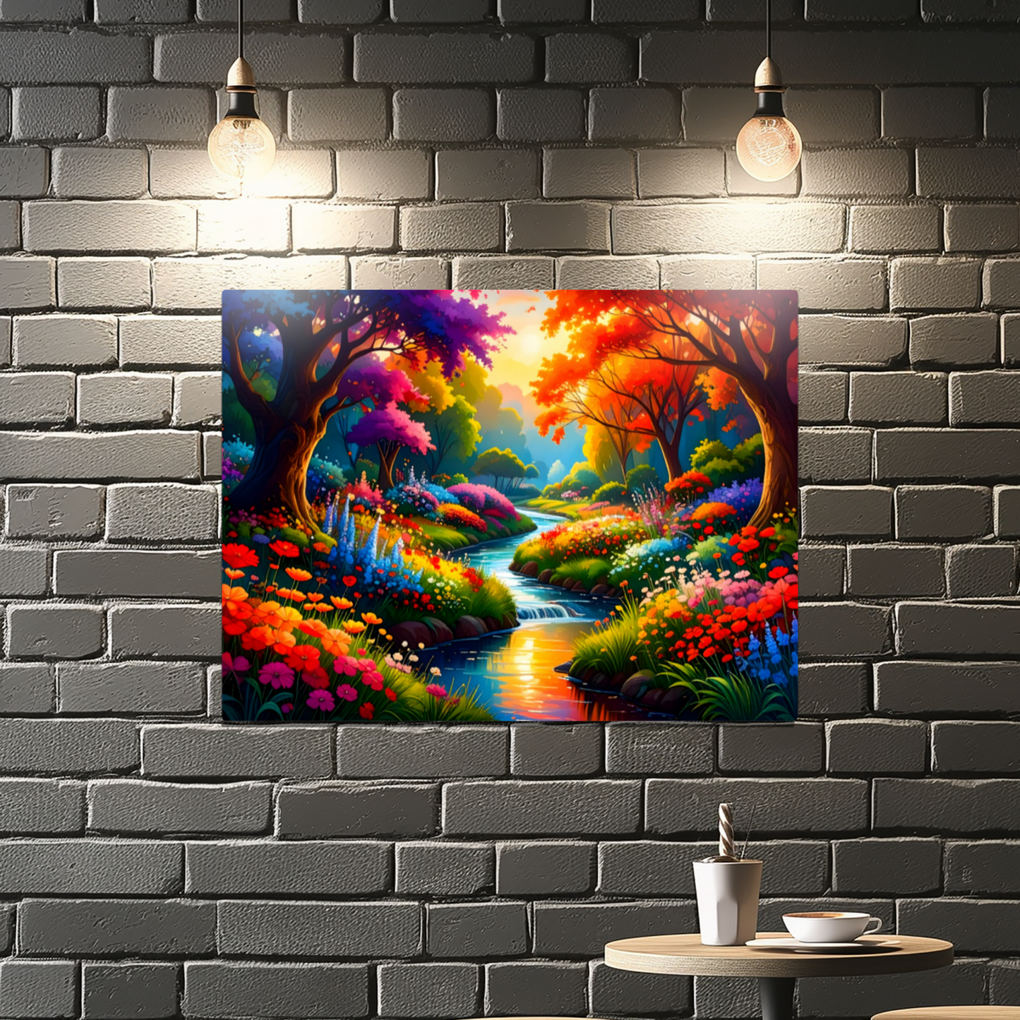 Dream Garden 3, Printed On High Gloss Aluminium To Enhance Colour And Details, A Gift To Last A Lifetime...