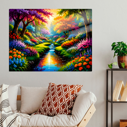 Dream Garden 4, Printed On High Gloss Aluminium To Enhance Colour And Details, Unique Image, A Lasting Gift...