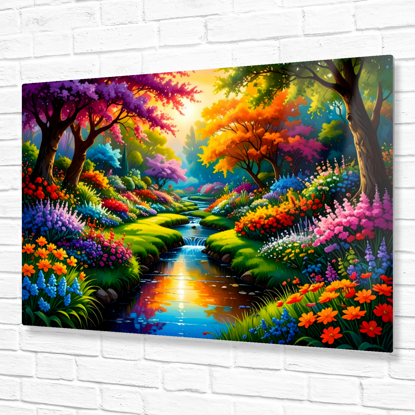 Dream Garden 4, Printed On High Gloss Aluminium To Enhance Colour And Details, A Gift To Last A Lifetime...